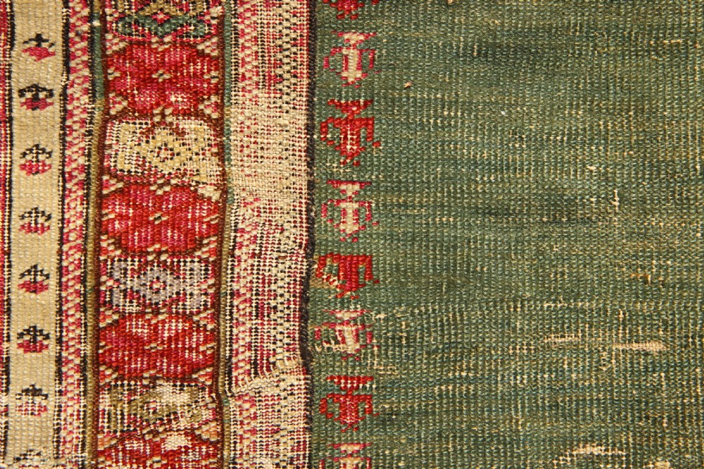 102 x 164cm Early 19th Century Ghiordes Prayer Rug View III
