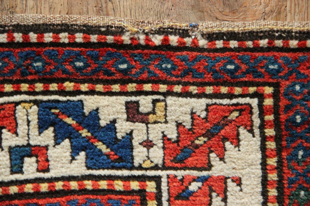 109 x 243cm Antique Genje Kazak View VI