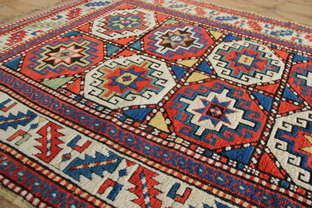 109 x 243cm Antique Genje Kazak View IX