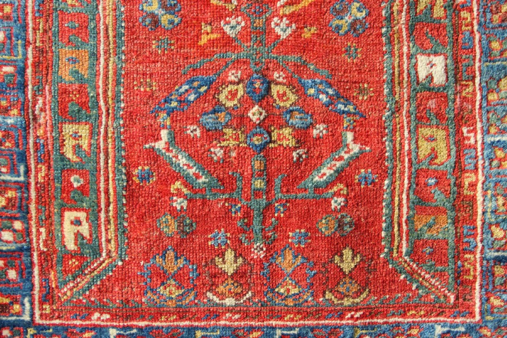 131 x 140 18th Century Turkish Village Prayer Rug, Dazkiri View IV