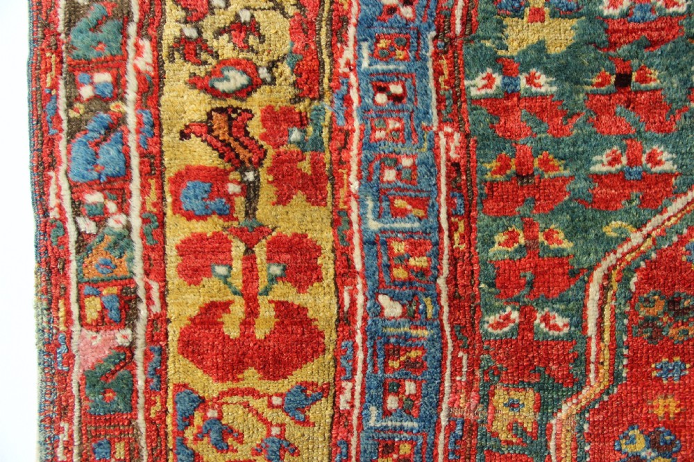 131 x 140 18th Century Turkish Village Prayer Rug, Dazkiri View V
