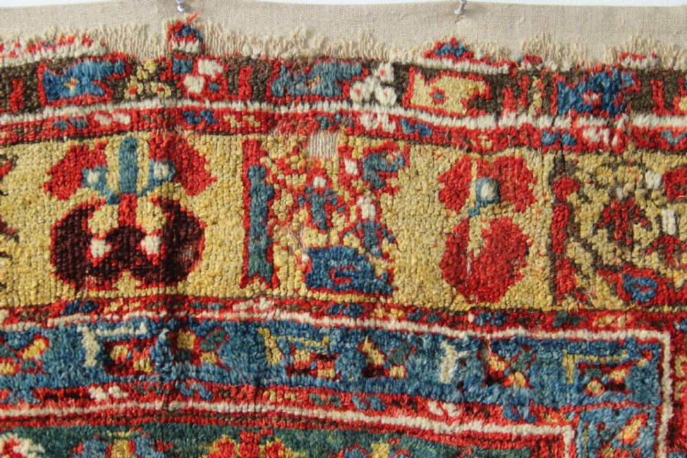 131 x 140 18th Century Turkish Village Prayer Rug, Dazkiri View VI