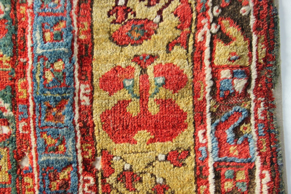 131 x 140 18th Century Turkish Village Prayer Rug, Dazkiri View VII