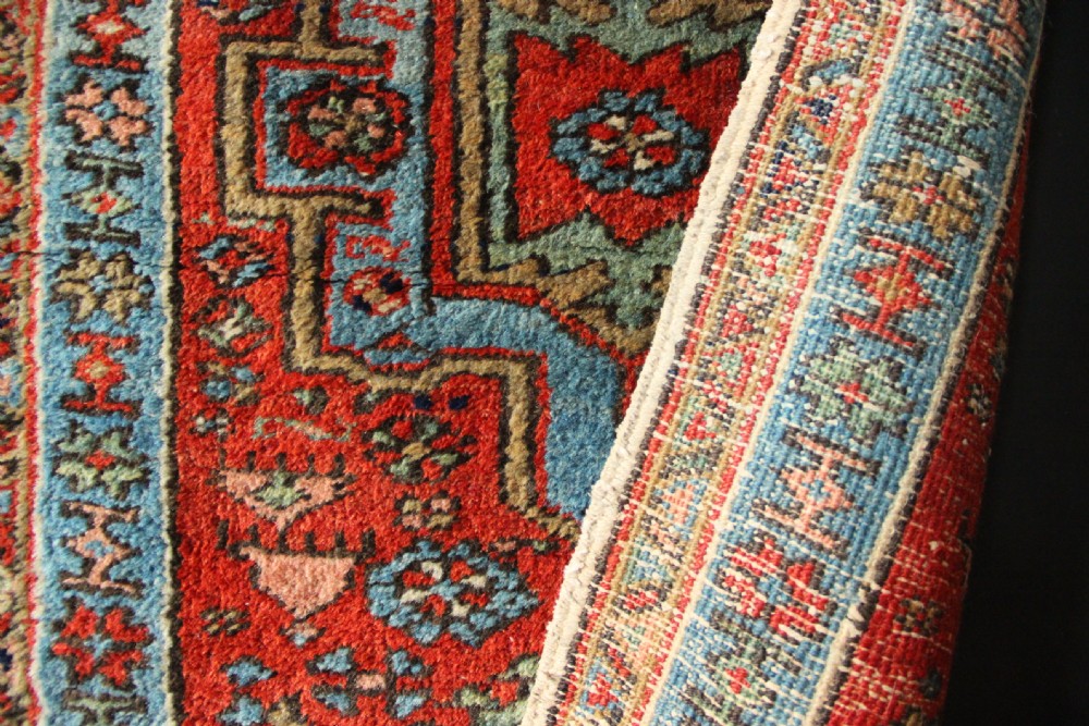 73 x 251cm Antique Narrow Heriz Runner View V