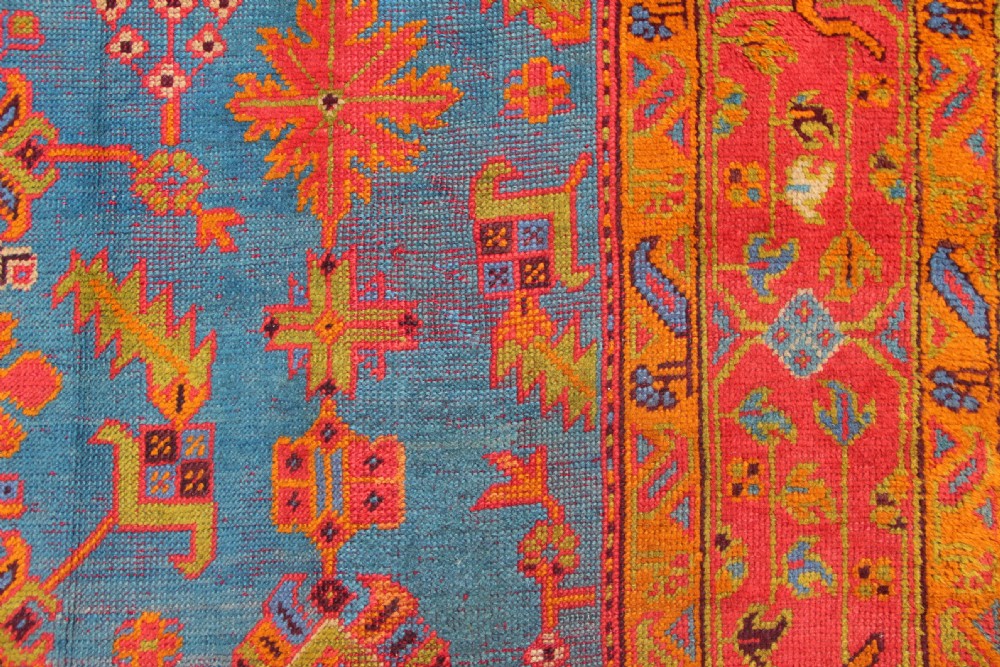 302 x 394 cm Antique Oushak Ushak Carpet View XIII