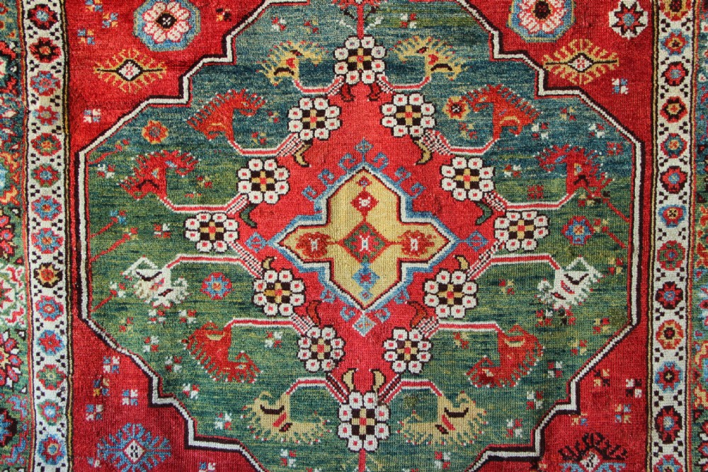 132 x 170cm Early 19th Century Dazkiri Turkish Village Rug View III