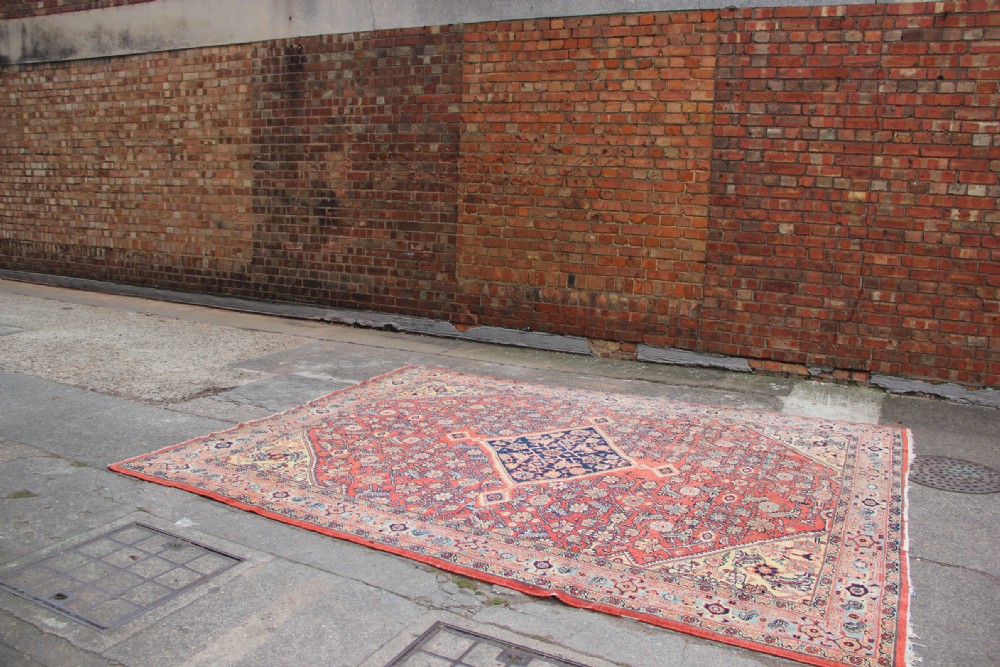 253 x 308 Antique Small Mahal Carpet View IV