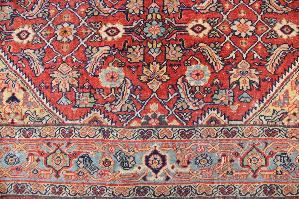 253 x 308 Antique Small Mahal Carpet View VIII