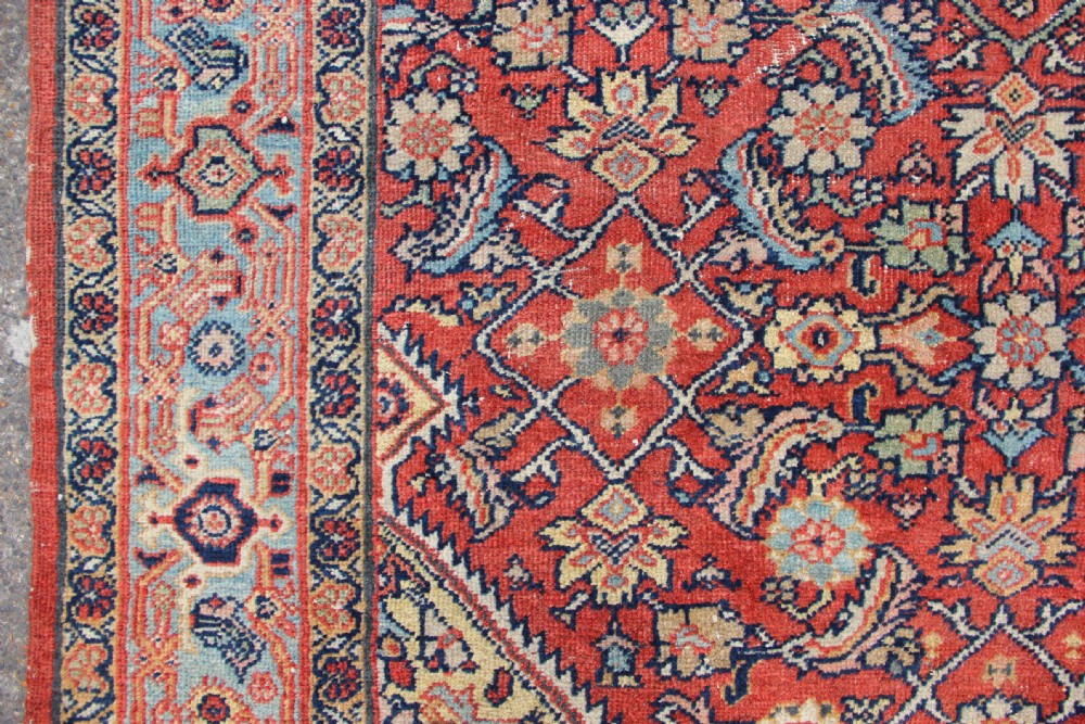 253 x 308 Antique Small Mahal Carpet View IX
