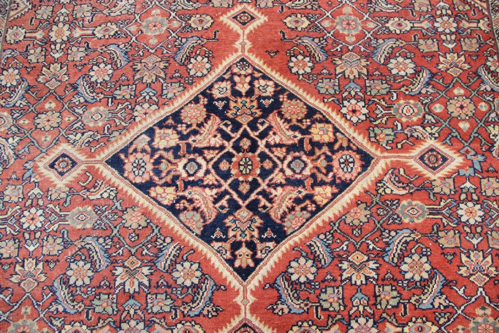 253 x 308 Antique Small Mahal Carpet View X