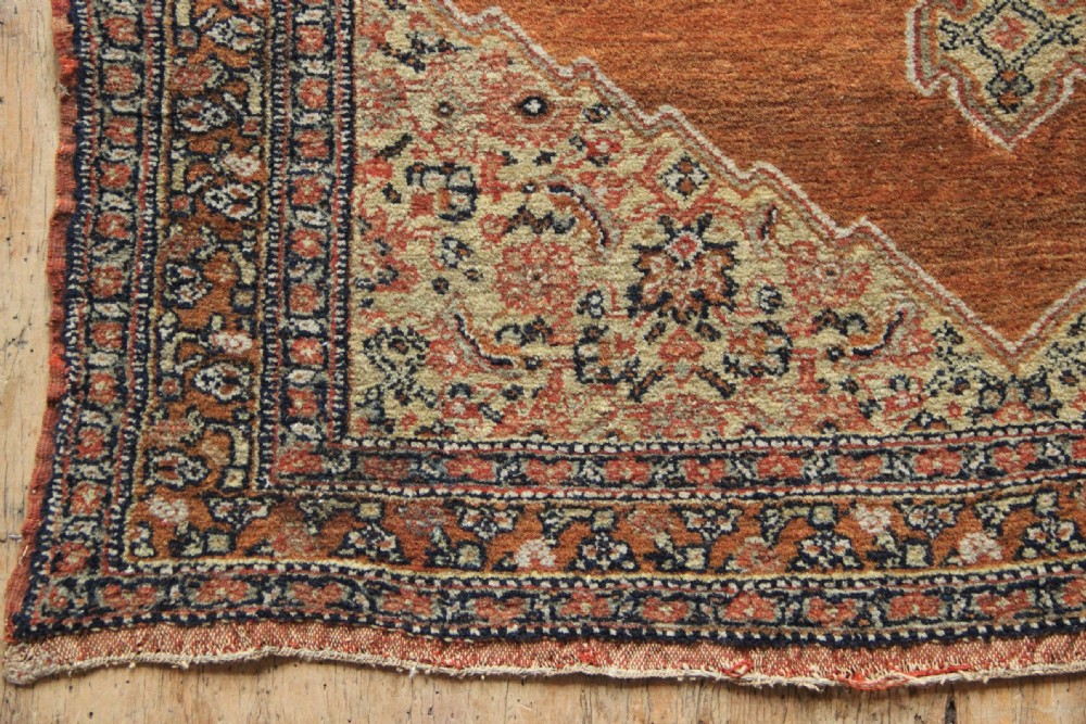 75 x 100 cm Super Fine Miniature Seneh Rug View III