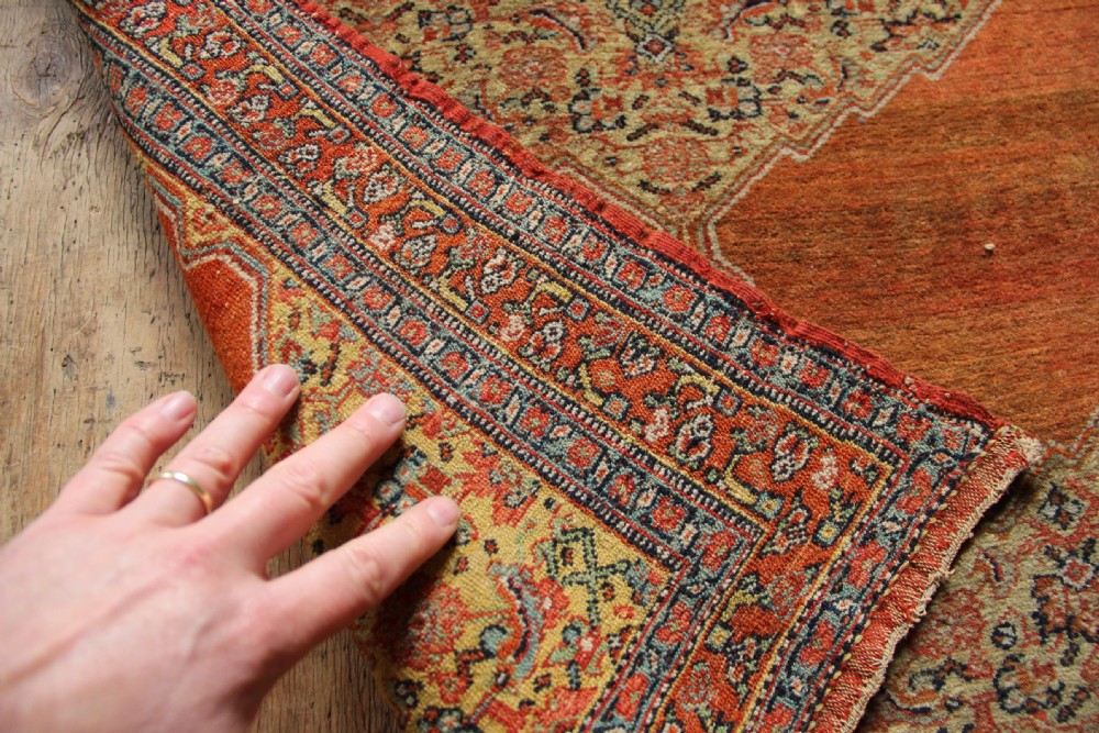 75 x 100 cm Super Fine Miniature Seneh Rug View IV