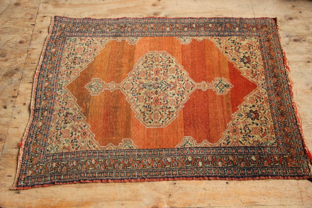 75 x 100 cm Super Fine Miniature Seneh Rug View IX