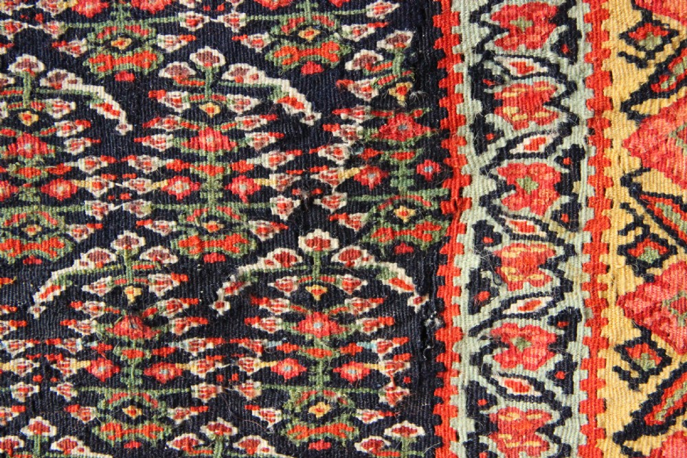 Approx 140 x 180cm Fine Seneh Kilim View IV