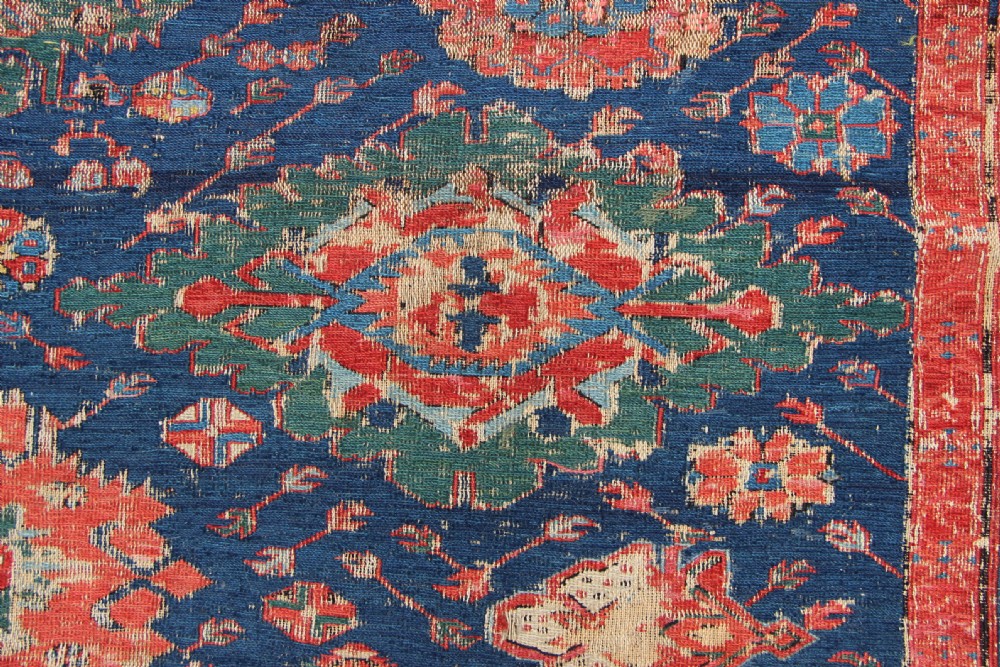 129 x 251 Dated 1312 Antique Sumac Rug View VI