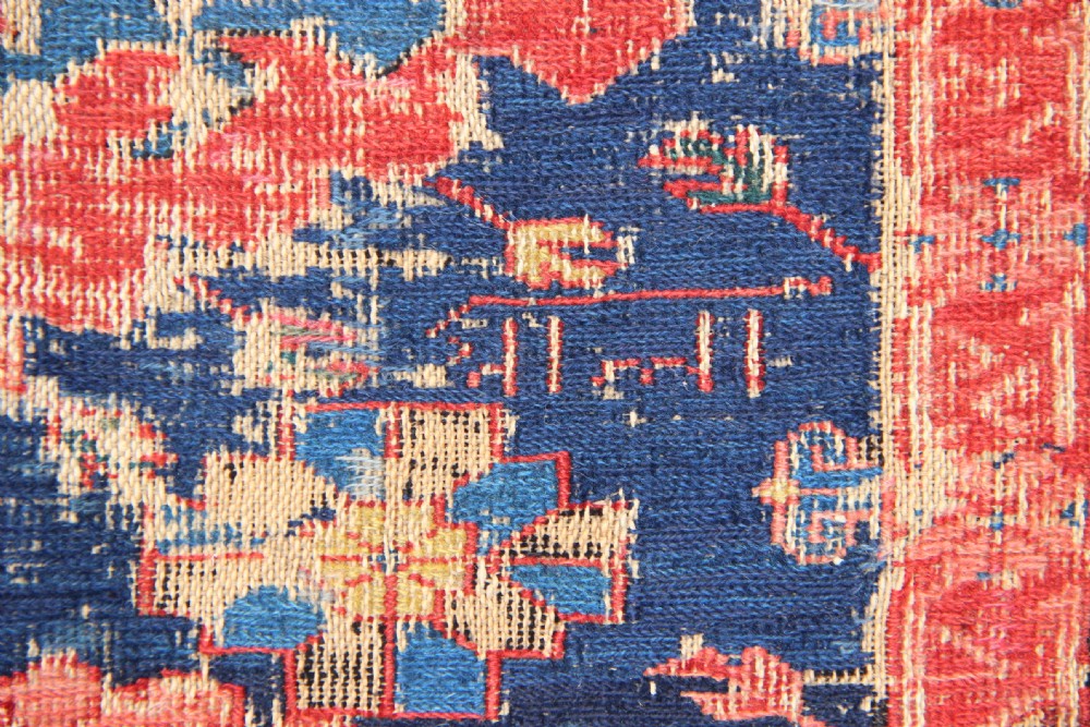 129 x 251 Dated 1312 Antique Sumac Rug View XI