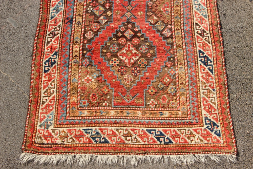132 x 217cm Antique Kazak Rug View II
