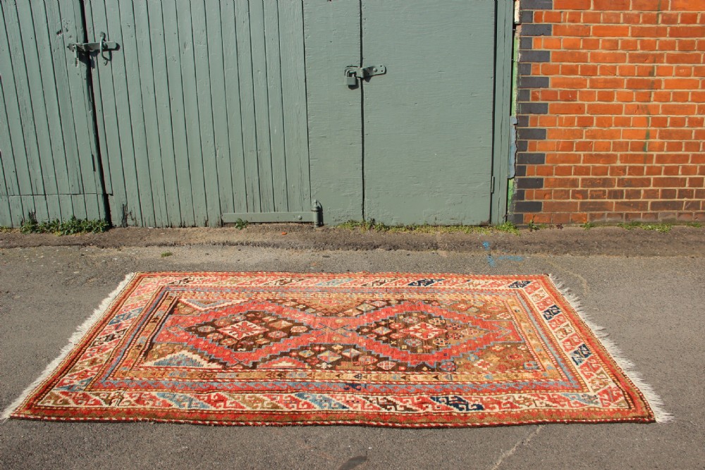 132 x 217cm Antique Kazak Rug View III