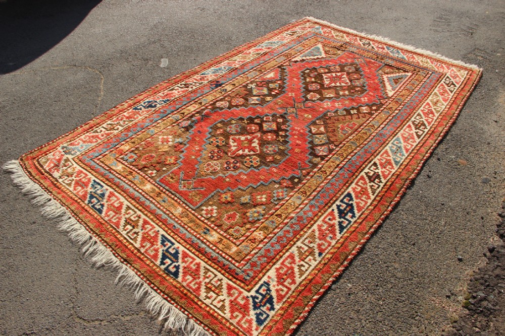 132 x 217cm Antique Kazak Rug View IV