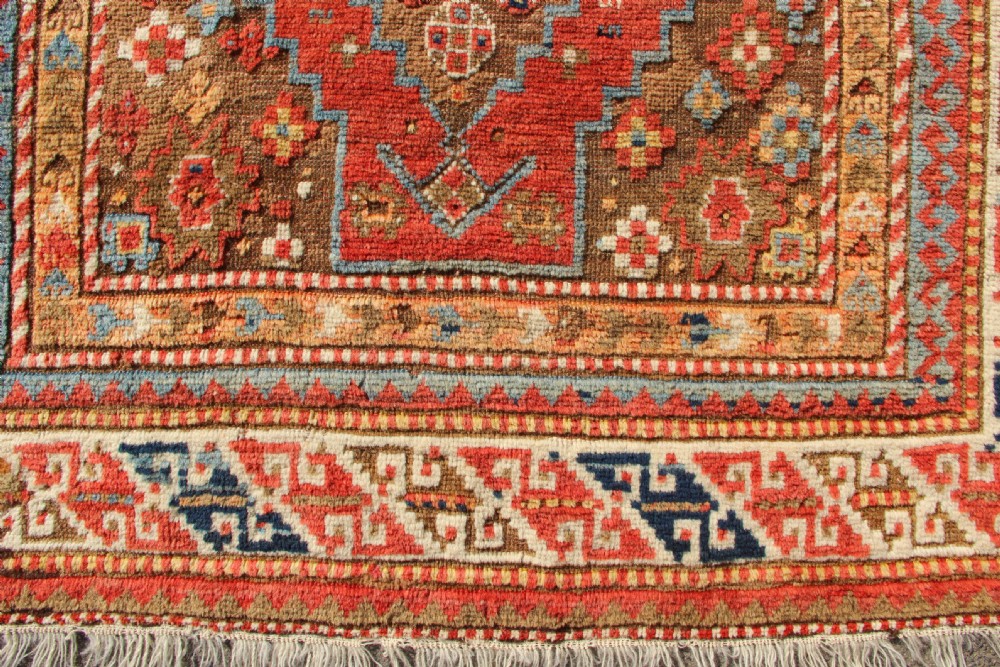 132 x 217cm Antique Kazak Rug View V