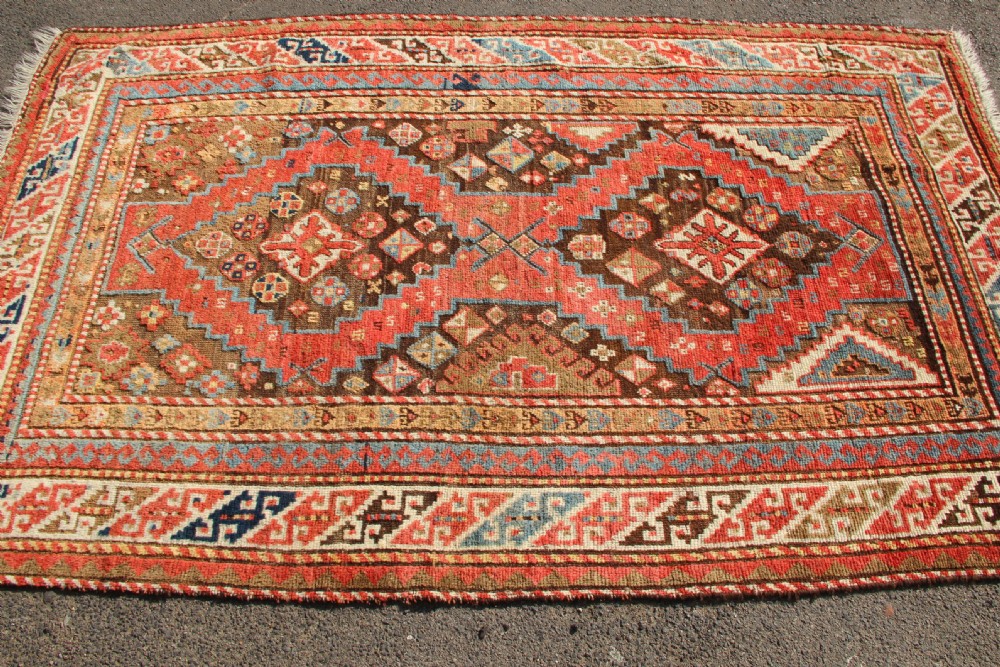 132 x 217cm Antique Kazak Rug View IX