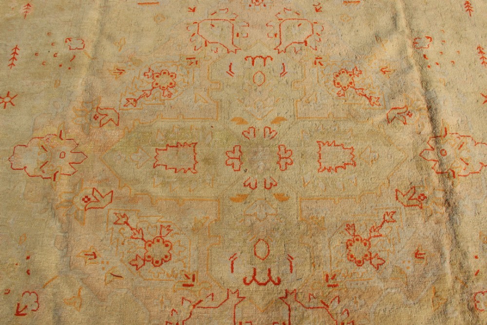 351 x 455cm Antique Borlu Oushak Carpet View IX