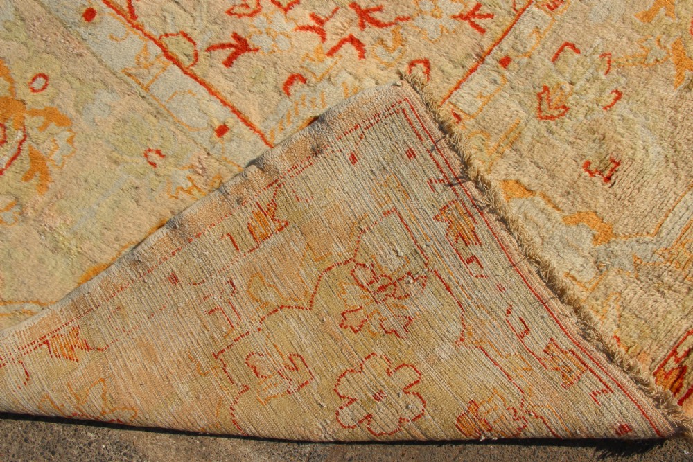 351 x 455cm Antique Borlu Oushak Carpet View XII