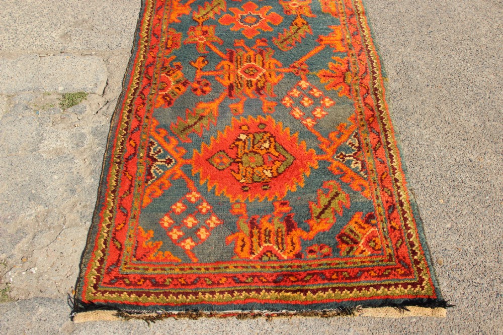 96 x 363 Antique Oushak Runner View II