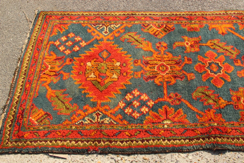 96 x 363 Antique Oushak Runner View IV