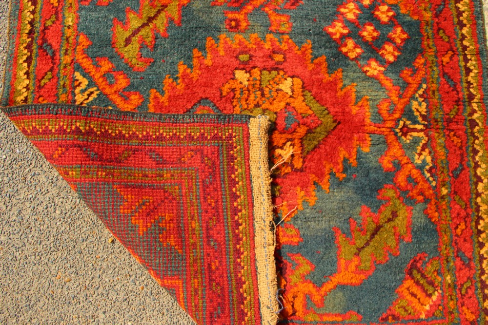 96 x 363 Antique Oushak Runner View VI