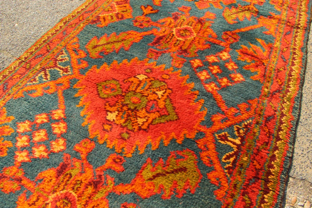 96 x 363 Antique Oushak Runner View VII