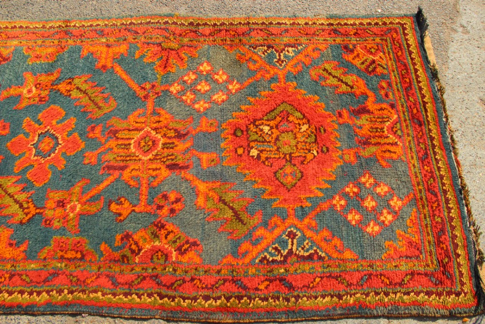 96 x 363 Antique Oushak Runner View VIII