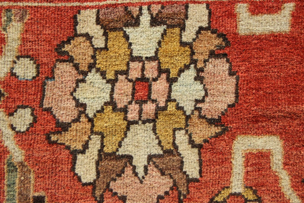 315 x 426 Antique Terracotta Mahal Carpet View VII