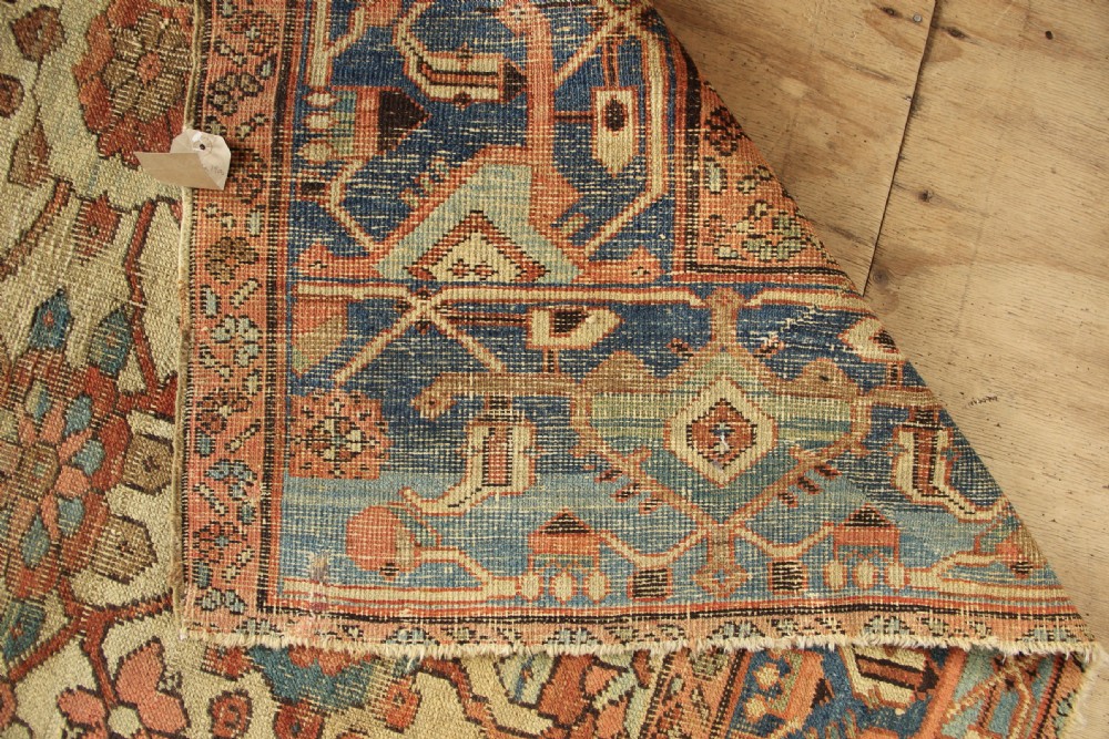 300 x 327 Antique Mina Khani Heriz Carpet View X
