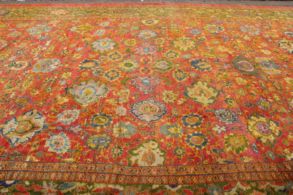 430 x 715 Giant Antique and Superb Ziegler & Co Carpet View VI