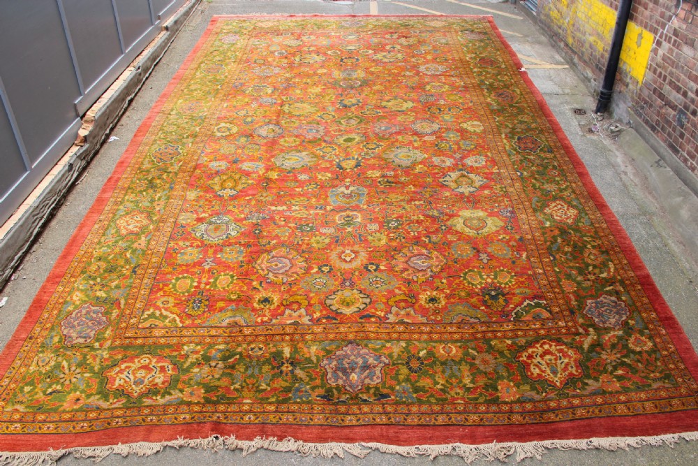 430 x 715 Giant Antique and Superb Ziegler & Co Carpet View VII