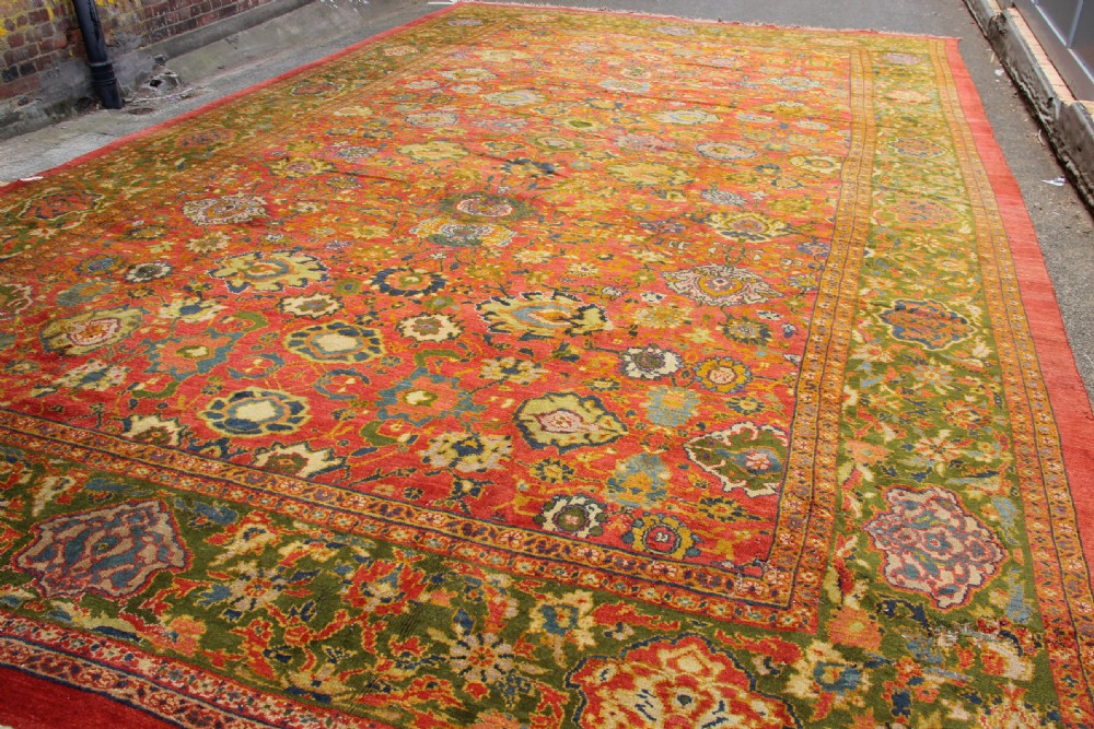 430 x 715 Giant Antique and Superb Ziegler & Co Carpet View VIII