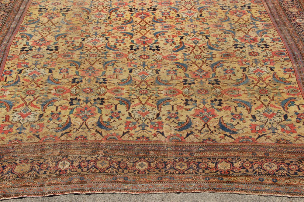 452 x 530cm Golden Field Fereghan Carpet View II