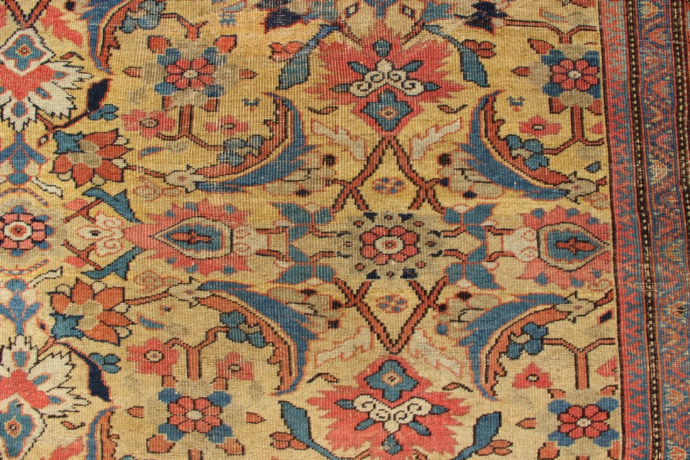452 x 530cm Golden Field Fereghan Carpet View V
