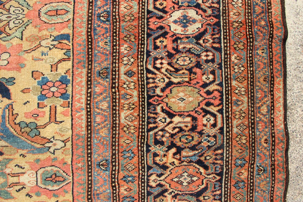 452 x 530cm Golden Field Fereghan Carpet View VI