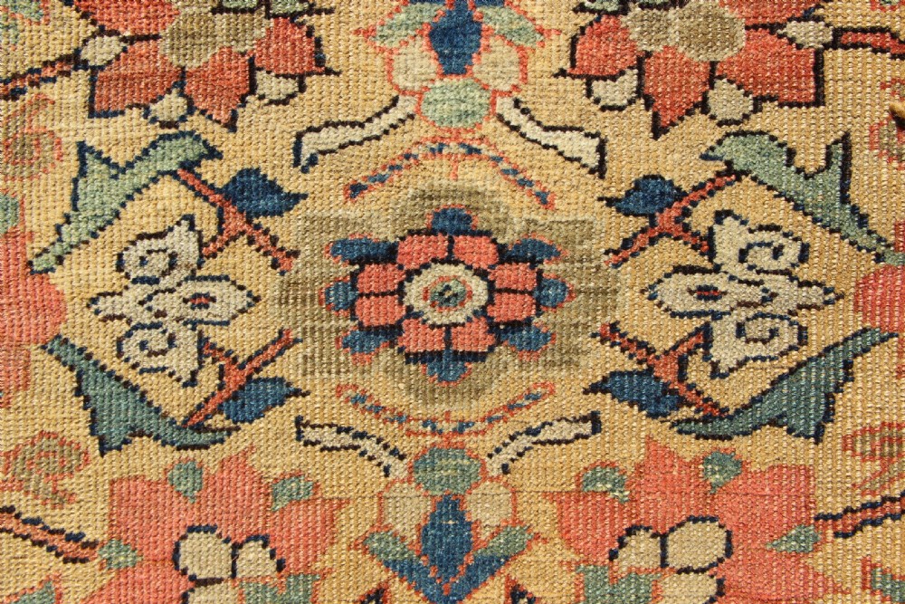 452 x 530cm Golden Field Fereghan Carpet View VIII