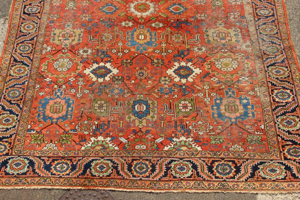 294 x 356cm Antique Allover Design Bakshiash Heriz View II
