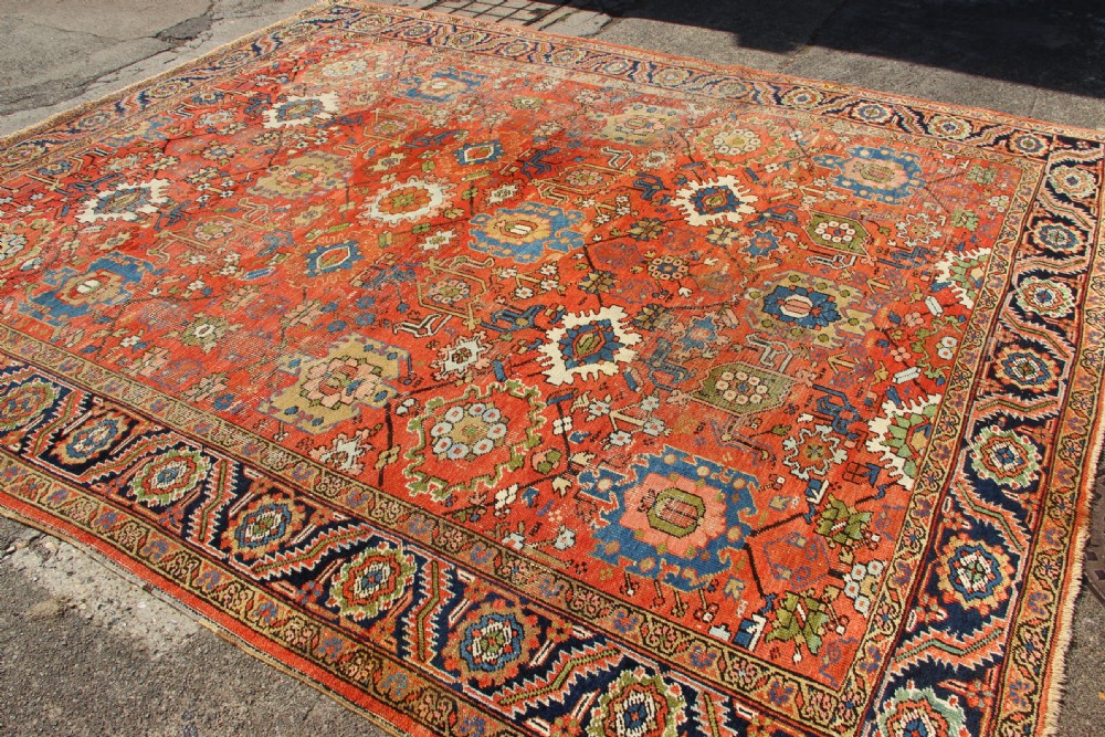 294 x 356cm Antique Allover Design Bakshiash Heriz View III
