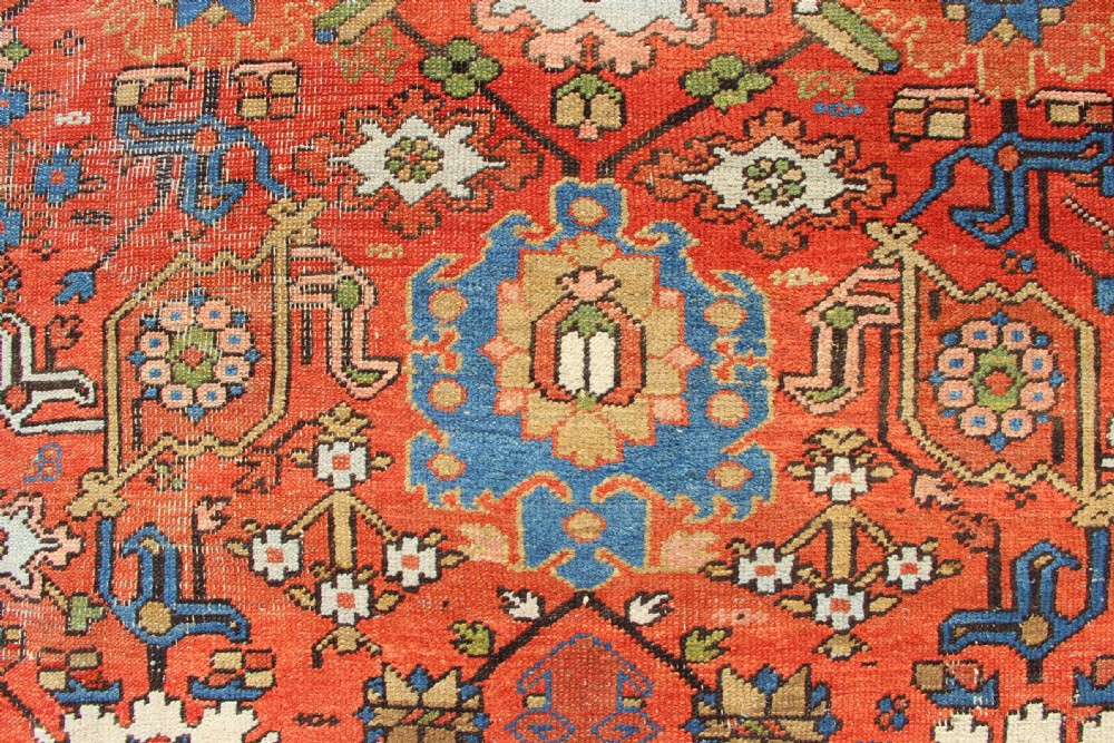 294 x 356cm Antique Allover Design Bakshiash Heriz View VI