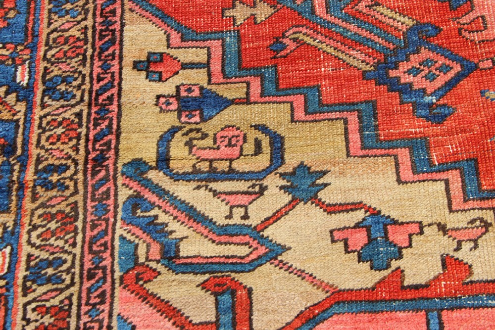 332 x 424cm Antique Serapi Heriz Carpet View XIII