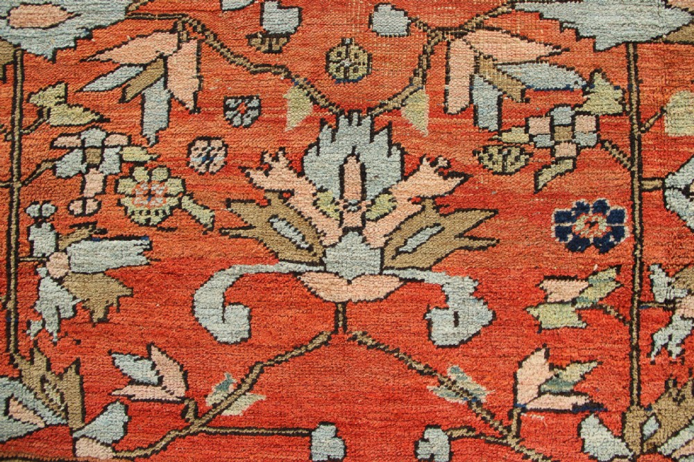 253 x 380cm Antique Heriz Carpet View II