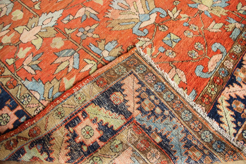 253 x 380cm Antique Heriz Carpet View VIII