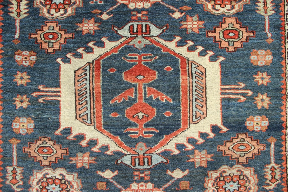 132 x 180cm Antique Karadja Heriz Rug View III