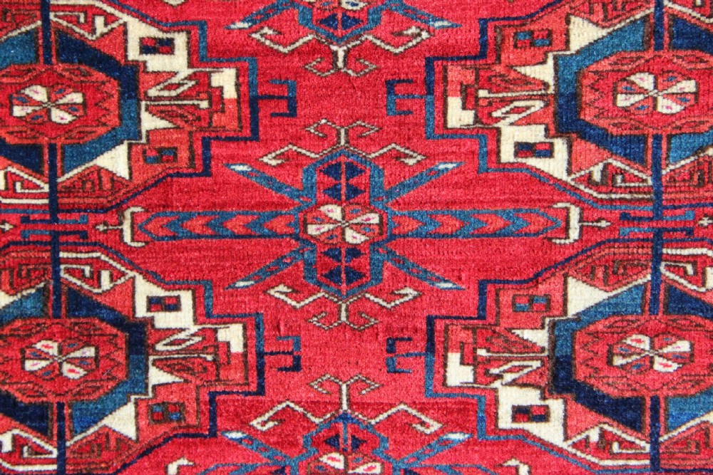 123 x 43cm Mid 19th Century Tekke Torba View II