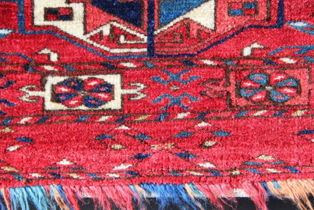 123 x 43cm Mid 19th Century Tekke Torba View VI